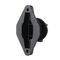 Elektrischer Zaun Insulators Black Color elektrischer Draht Pinlock des Zaun-LLDPE 8mm